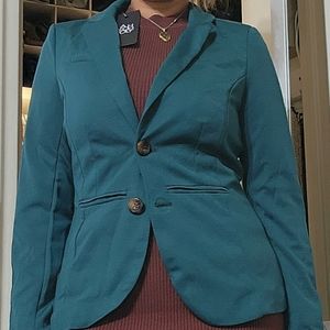 Green blazer